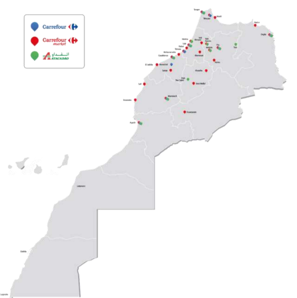 Puntos de venta Carrefour marruecos Puntos de venta Carrefour marruecos