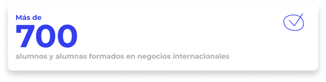 Más de 700 alumnos y alumnas formados en negocios internacionales
