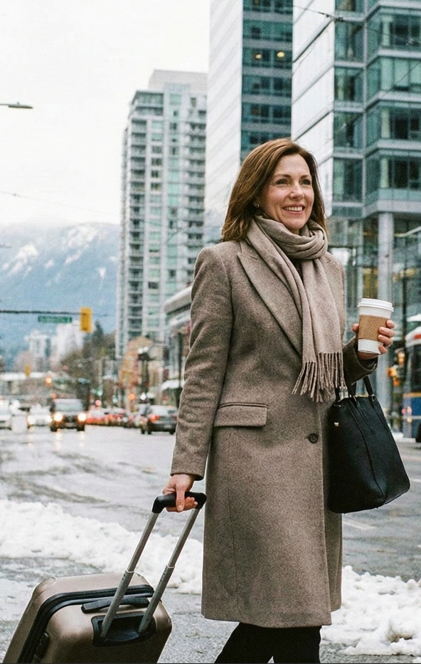 mujer de negocios en canadá